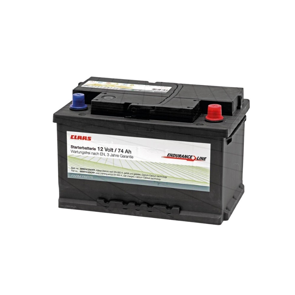 CLAAS Akumulator 12V 72Ah 680A 58557412GCFP CLAAS Akumulator 12V 72Ah 680A 58557412GCFP