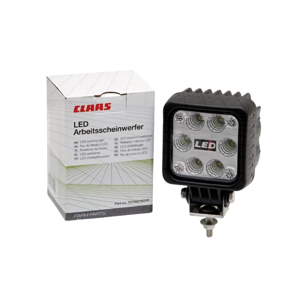 CLAAS REFLEKTOR Lampa robocza do ciągnika LED OKRĄGŁY CLAAS REFLEKTOR Lampa robocza do ciągnika LED OKRĄGŁY