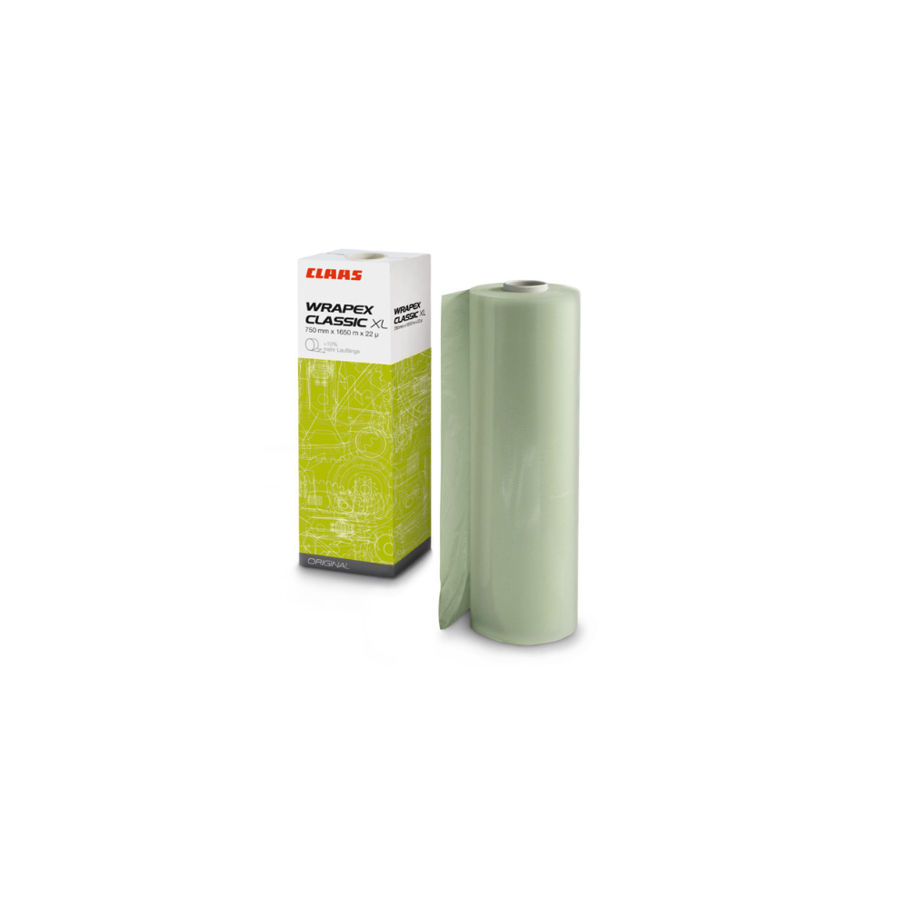CLAAS WRAPEX CLASSIC Folia zielona do bel 750 750 x 1650 CLAAS WRAPEX CLASSIC Folia zielona do bel 750 750 x 1650