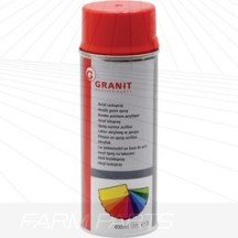 27077003 Farba Lakier czerwony spray Claas 400ml