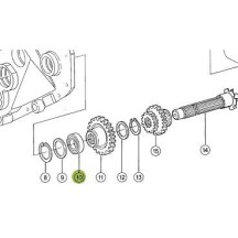 Łożysko wałeczkowe cylindryczne 0002434360 CLAAS
