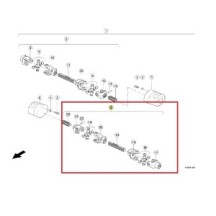WAŁEK PRZEGUBOWY CLAAS 0015017170