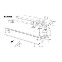 NOŻYK KOSY CLAAS 0006112031