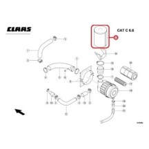 CLAAS 0007984770 FILTR WSTĘPNY