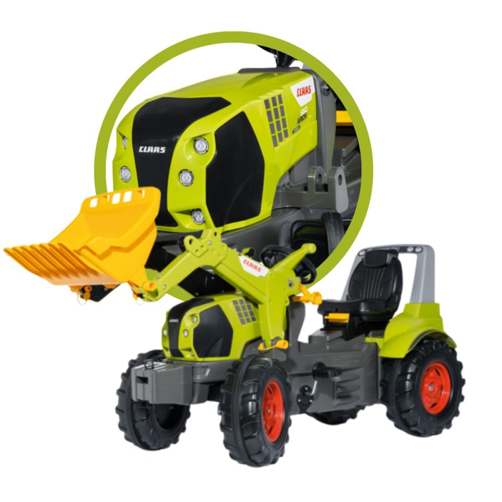 CLAAS ARION 660 Traktorek ogrodowy z ŁADOWACZEM na pedały 0002670320 CLAAS ARION 660 Traktorek ogrodowy z ŁADOWACZEM na pedały 0002670320
