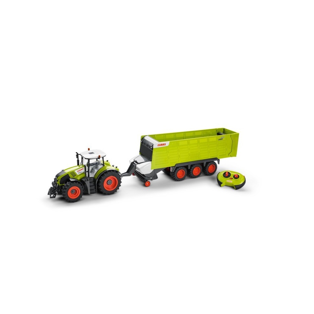 CLAAS Axion 870 + CAGROS 9600 Traktor z przyczepą Ciągnik Zdalnie Sterowany 0002548900 CLAAS Axion 870 + CAGROS 9600 Traktor z przyczepą Ciągnik Zdalnie Sterowany 0002548900