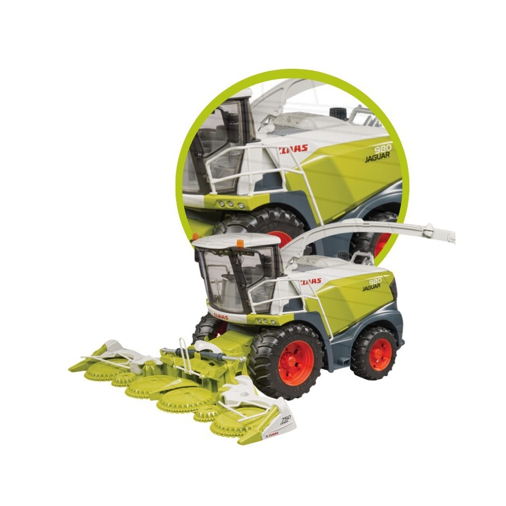 CLAAS Jaguar 980 Sieczkarnia Polowa Bruder Duża Rozkręcana60002134 CLAAS Jaguar 980 Sieczkarnia Polowa Bruder Duża Rozkręcana60002134