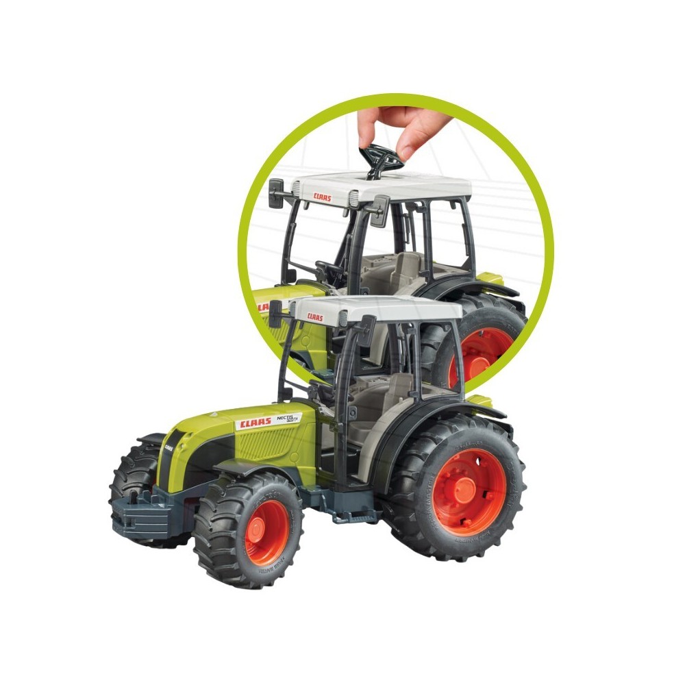 CLAAS Nectis 267 F Traktorek rozkręcany z kierownicą BRUDER CLAAS Nectis 267 F Traktorek rozkręcany z kierownicą BRUDER