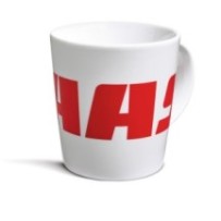 Kubek porcelanowy z logo CLAAS dla fana rolnictwa