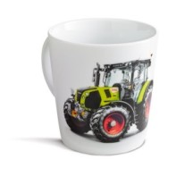 Kubek porcelanowy z traktoremClaas Axion 550