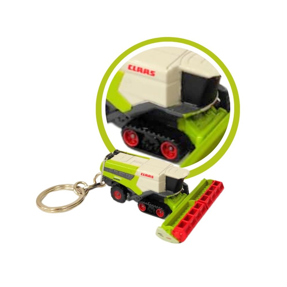 Breloczek Claas Lexion 8900z kombajnem zbożowym metalowy Breloczek Claas Lexion 8900z kombajnem zbożowym metalowy