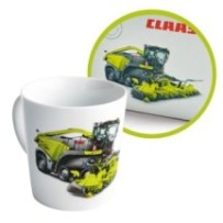 Kubek porcelanowy z sieczkarnią CLAAS JAGUAR 990 TERRA TRAC