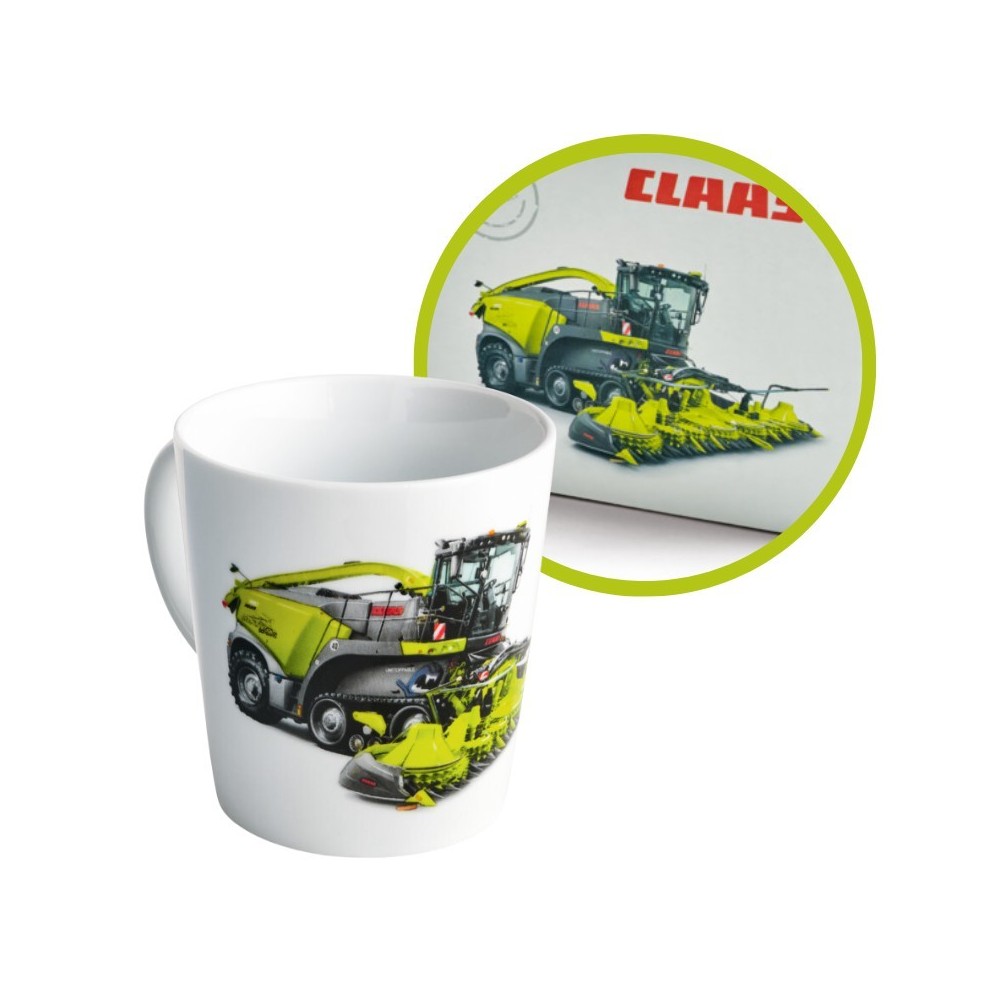 Kubek porcelanowy z sieczkarnią CLAAS JAGUAR 990 TERRA TRAC Kubek porcelanowy z sieczkarnią CLAAS JAGUAR 990 TERRA TRAC