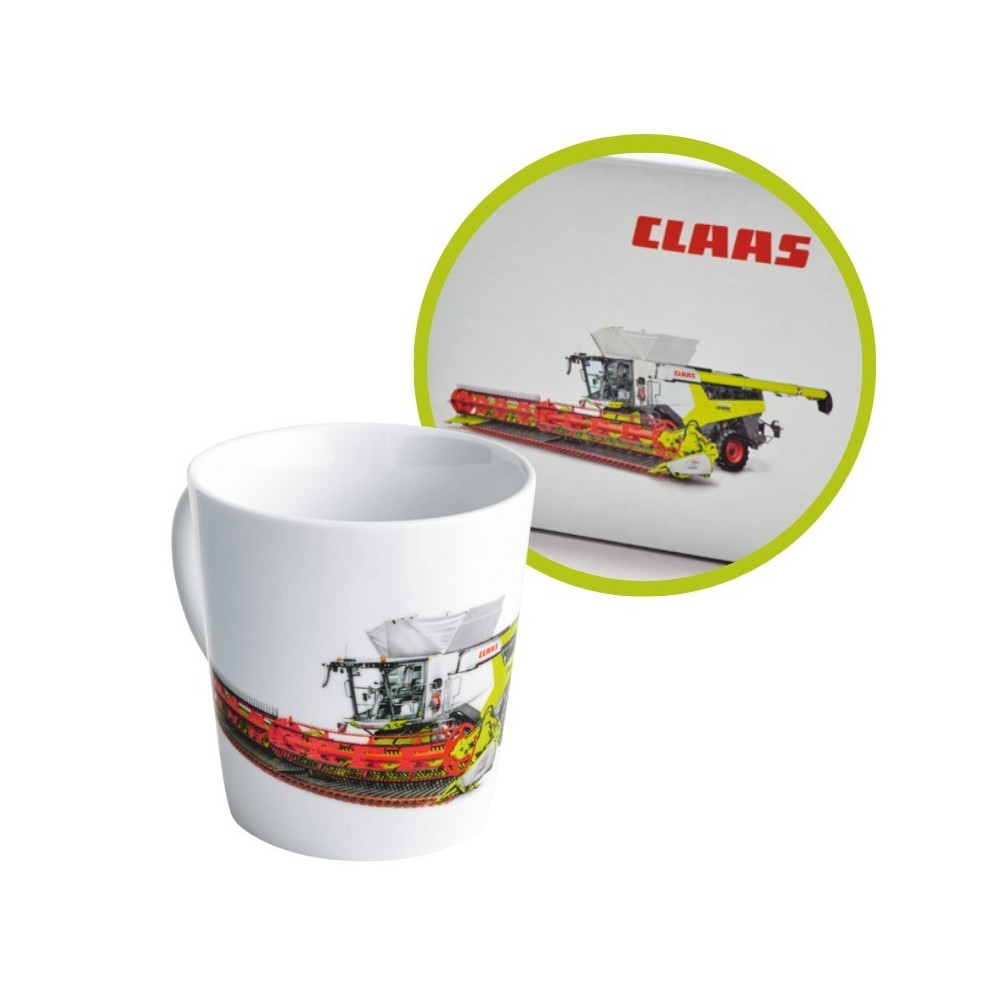 Kubek porcelanowy z traktoremCLAAS LEXION 8900 TERRA TRAC Kubek porcelanowy z traktoremCLAAS LEXION 8900 TERRA TRAC