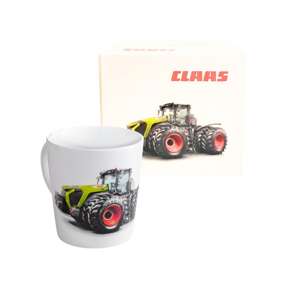 Kubek porcelanowy z traktoremCLAAS XERION 12.650 TRAC Kubek porcelanowy z traktoremCLAAS XERION 12.650 TRAC
