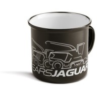 Kubek Retro metalowy CLAAS Jaguar emaliowany