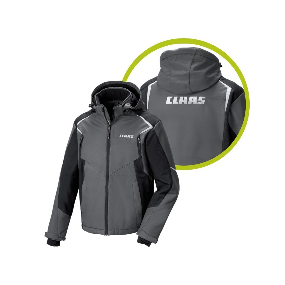 CLAAS Zimowa męska kurtka SOFTSHELL CLAAS Zimowa męska kurtka SOFTSHELL