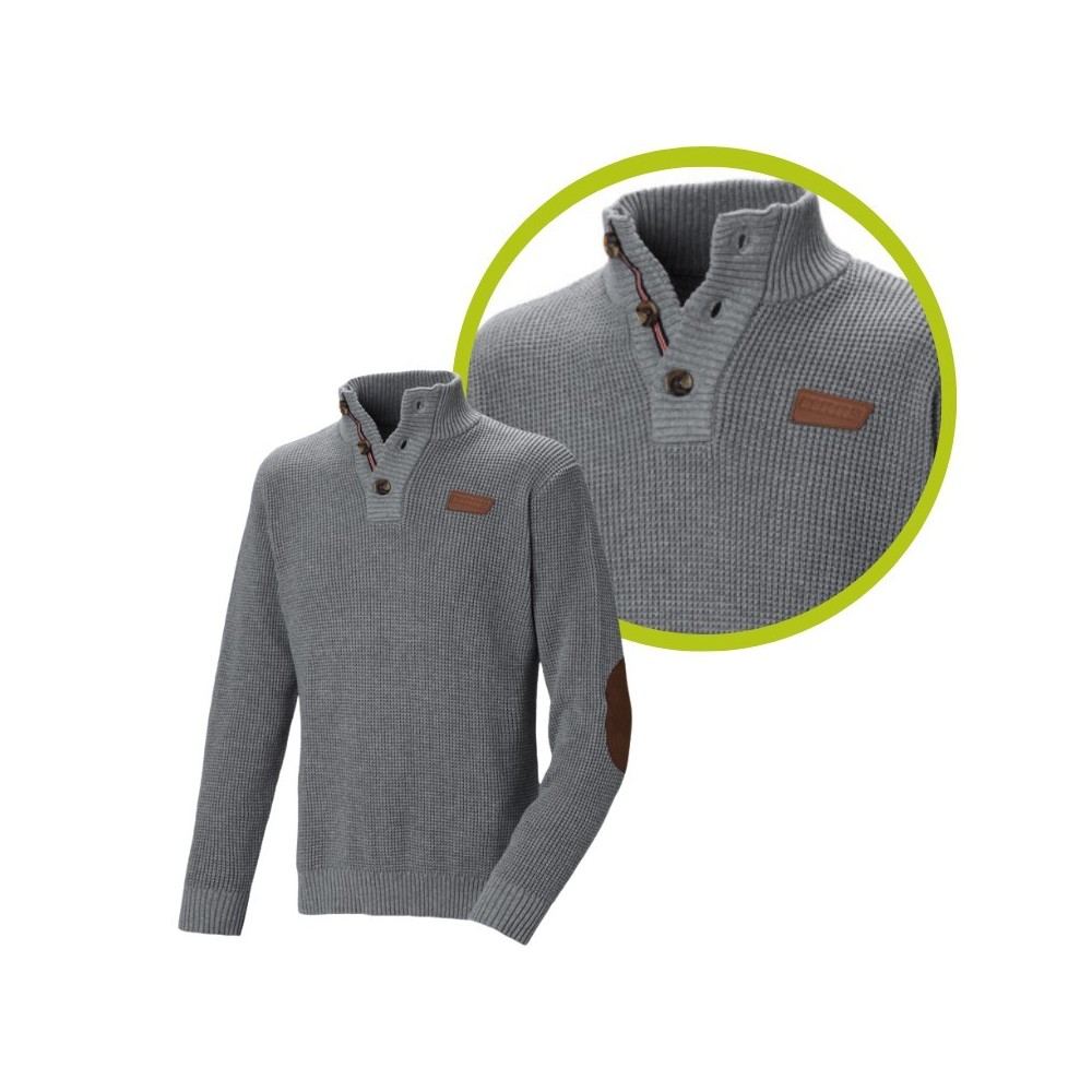 CLAAS sweter męski szary CLAAS sweter męski szary