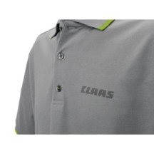 CLAAS koszulka Polo z kołnierzykiem męska SZARA