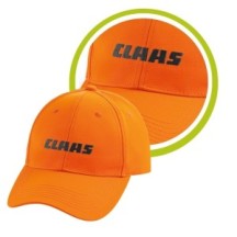 Claas czapka pomarańczowa logowana Oryginalna