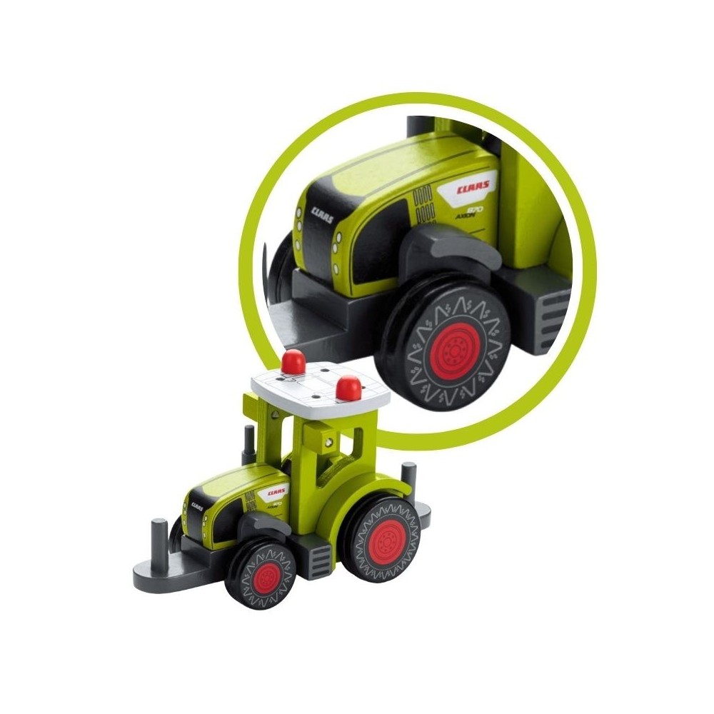 Claas Axion Mój pierwszy traktor drewniany 12+ Claas Axion Mój pierwszy traktor drewniany 12+