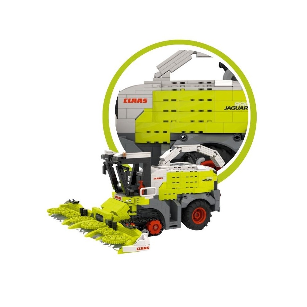 Claas Axion klocki Ciągnik Jaguar 990 Sieczkarnia Claas Axion klocki Ciągnik Jaguar 990 Sieczkarnia