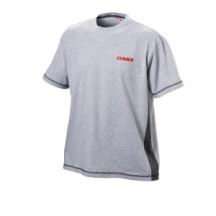 Koszulka Claas szara z logo T-shirt