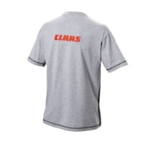 Koszulka Claas szara z logo T-shirt