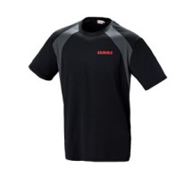 Koszulka Claas czarna z logo T-shirt