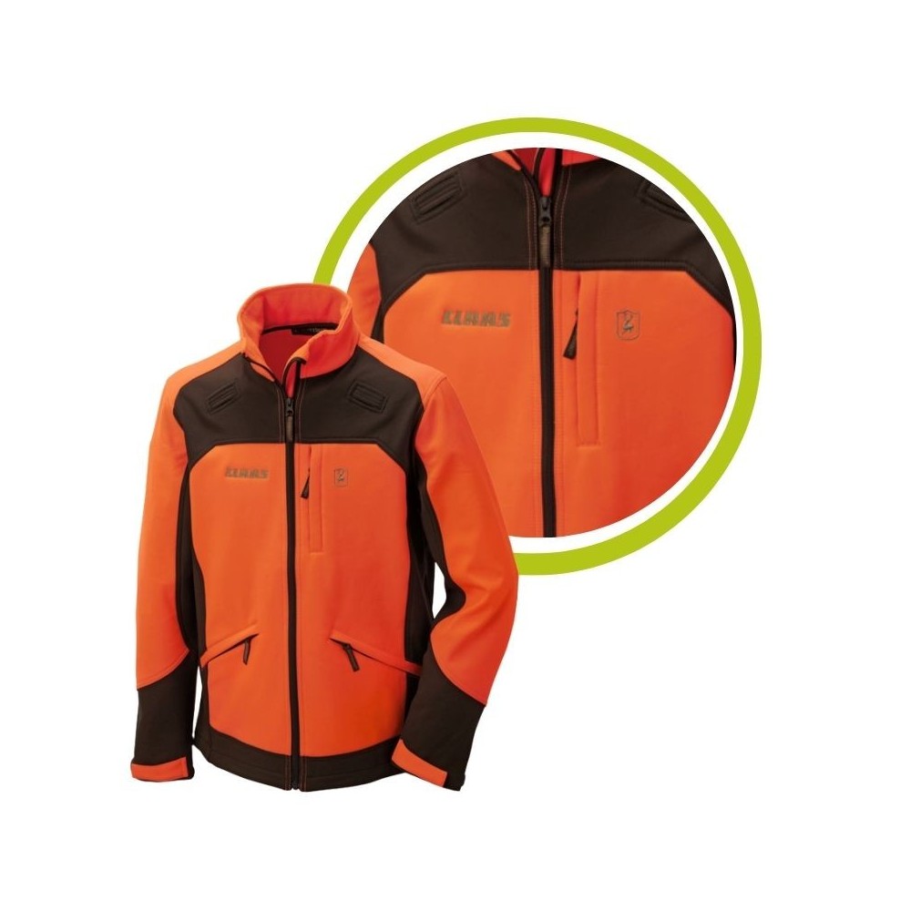 Claas Softshell męska kurtka wodoodporna Claas Softshell męska kurtka wodoodporna