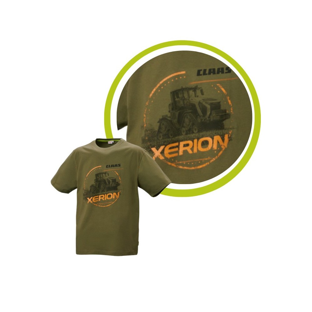 Claas koszulka T-shirt CIĄGNIKIEM Claas XERION Claas koszulka T-shirt CIĄGNIKIEM Claas XERION