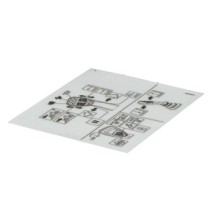 CLAAS 0019228770 TABLICZKA WSKAZÓWEK