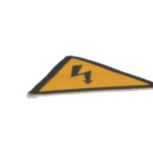 CLAAS 0019537450 TABLICA OSTRZEGAWCZA