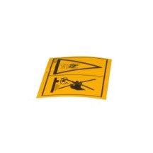 CLAAS 0019524550 TABLICA OSTRZEGAWCZA