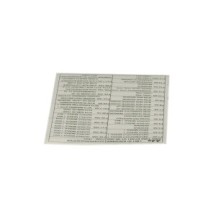 CLAAS 0019514330 FOLIA PRZYKLEJANA