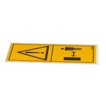 CLAAS 0019556400 ZNAK OSTRZEGAWCZY