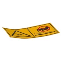CLAAS 0019556440 ZNAK OSTRZEGAWCZY