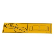 CLAAS 0019204240 TABLICA OSTRZEGAWCZA