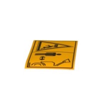 CLAAS 0019205880 TABLICA OSTRZEGAWCZA