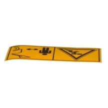 CLAAS 0019205880 TABLICA OSTRZEGAWCZA