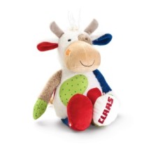 CLAAS Pluszowa krowa przytulanka Maskotka z logo Pluszak