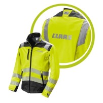 CLAAS kurtka robocza softshell odblaskowa