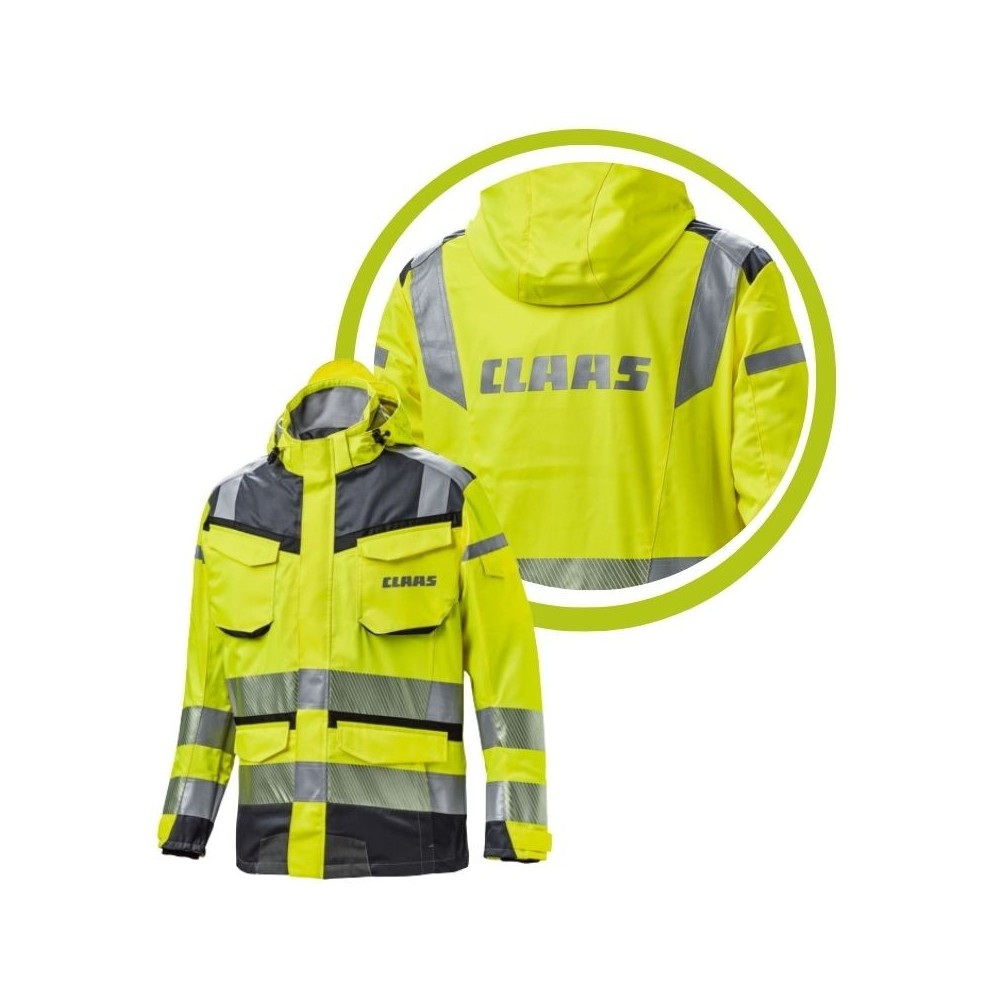 CLAAS kurtka robocza CAŁOROCZNA odblaskowa