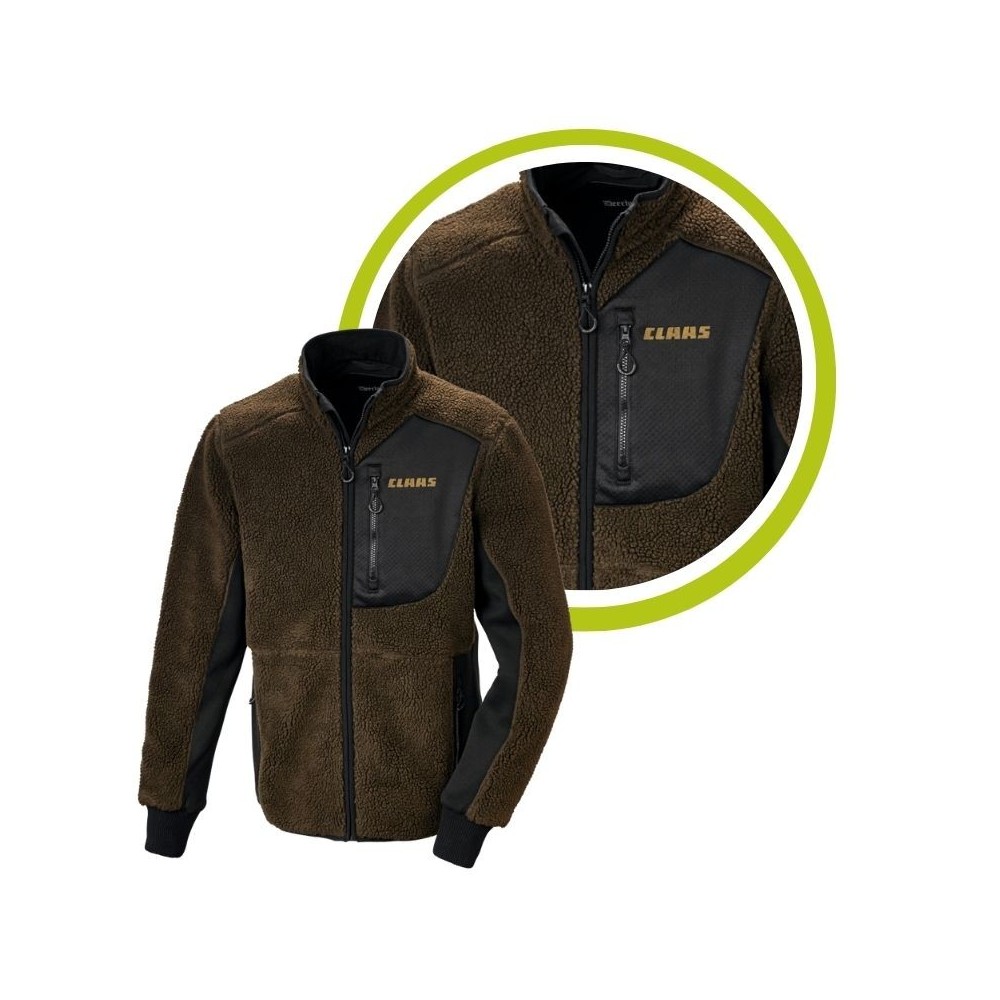 CLAAS kurtka polarowa POLAR Termiczny Mega Ciepły Miś