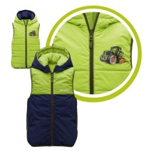 CLAAS Kamizelka z ciągnikiem  bezrękawnik ciepły dwustronna