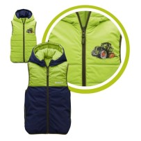 CLAAS Kamizelka z ciągnikiem  bezrękawnik ciepły dwustronna