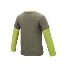 Claas Bluzka T-shirt z traktorem ciągnikiem zielona