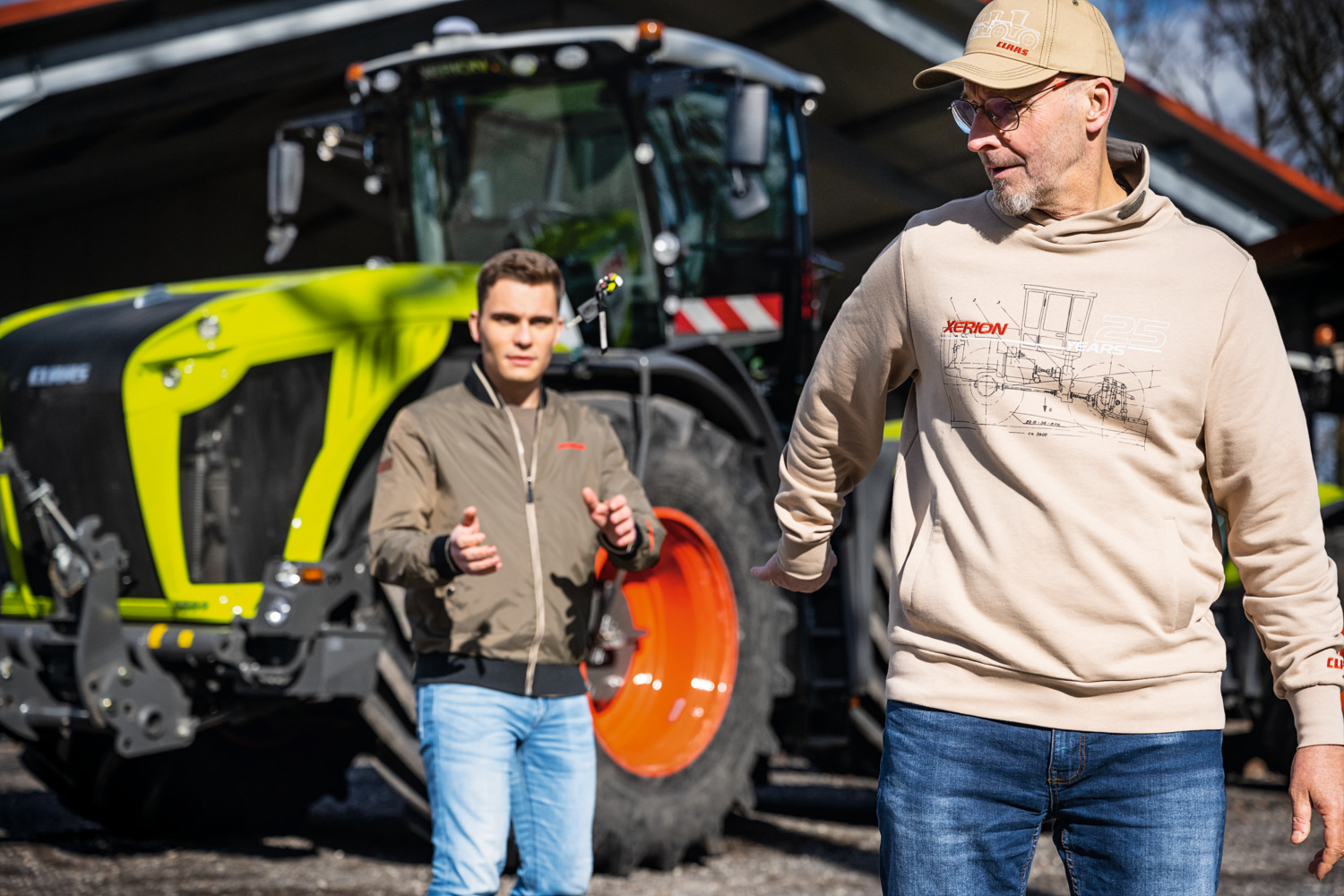 Bluza Claas  idealna na prezent dla fana rolnictwa