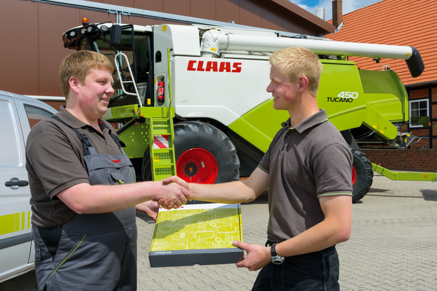 części do kombajnu claas Tucano